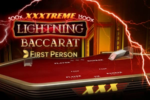 First Person XXXtreme Lightning Baccarat